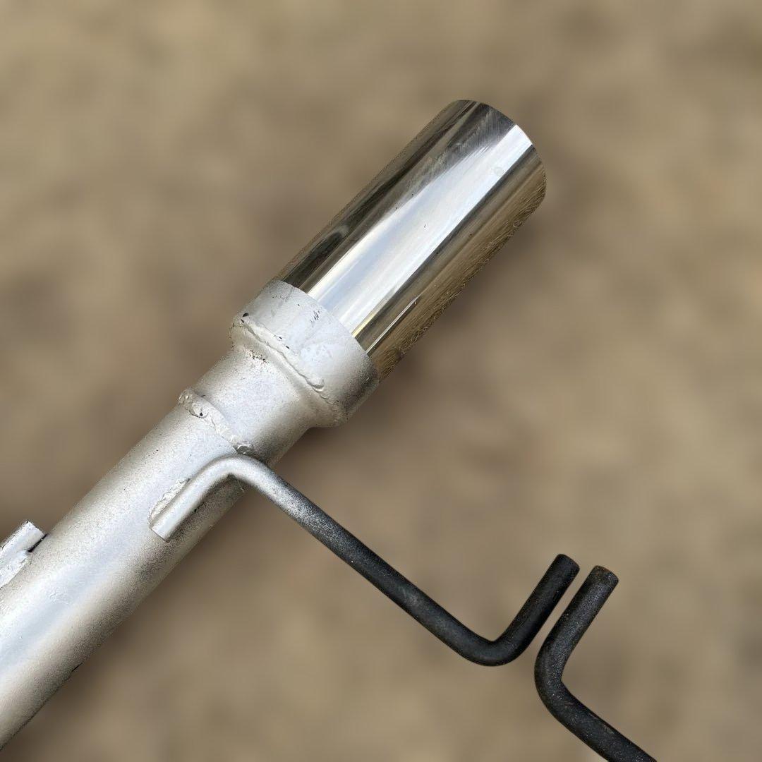 か*か様 【ほぼ未使用】レガシィB4 BL用　ワンオフ直管マフラー リアピース