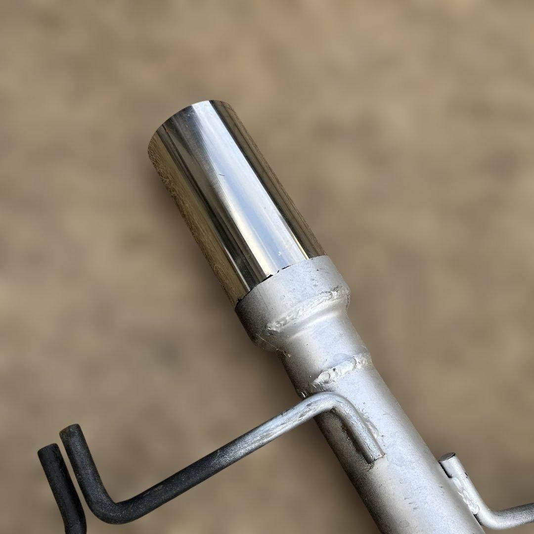 か*か様 【ほぼ未使用】レガシィB4 BL用　ワンオフ直管マフラー リアピース