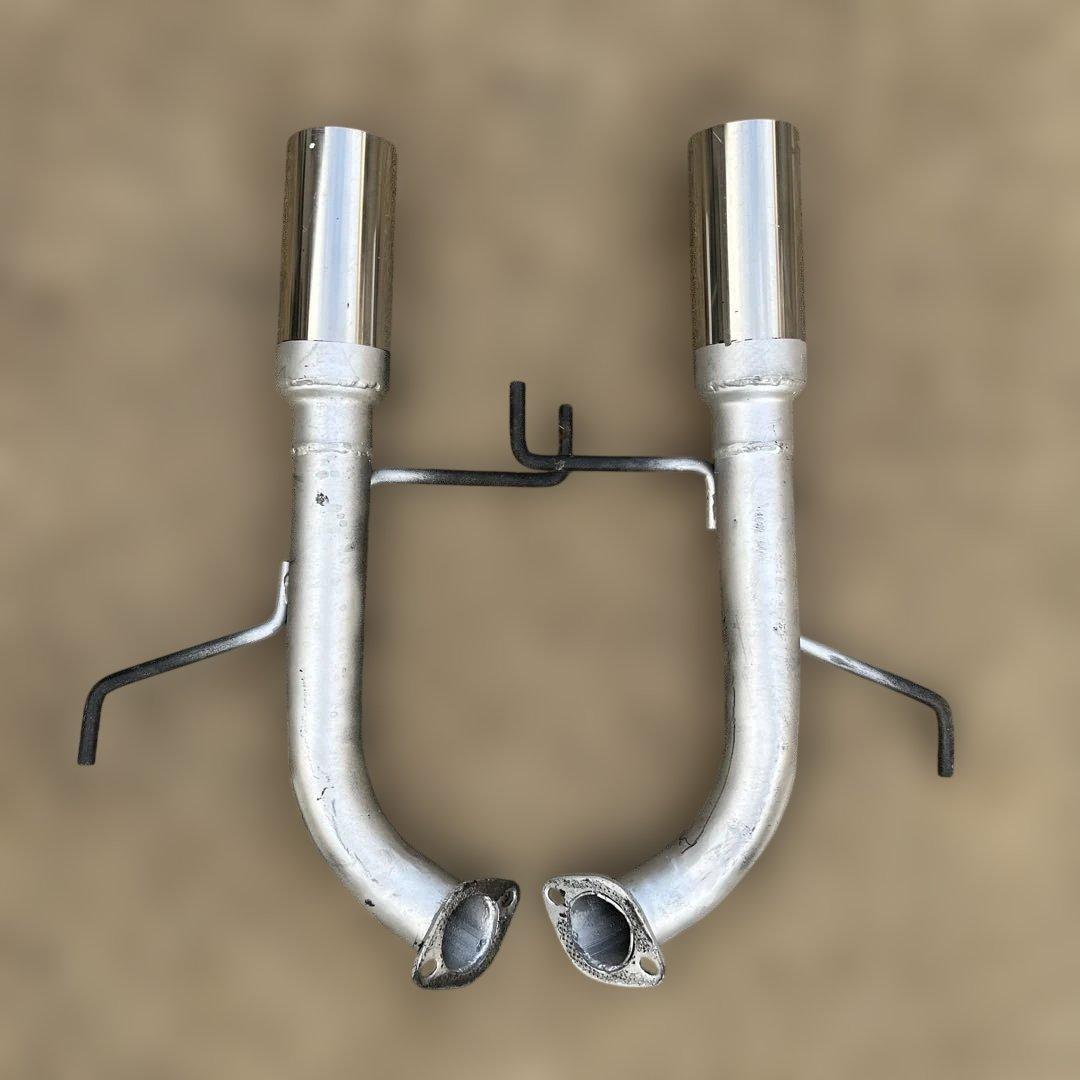 か*か様 【ほぼ未使用】レガシィB4 BL用　ワンオフ直管マフラー リアピース