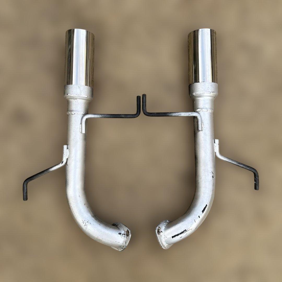 か*か様 【ほぼ未使用】レガシィB4 BL用　ワンオフ直管マフラー リアピース