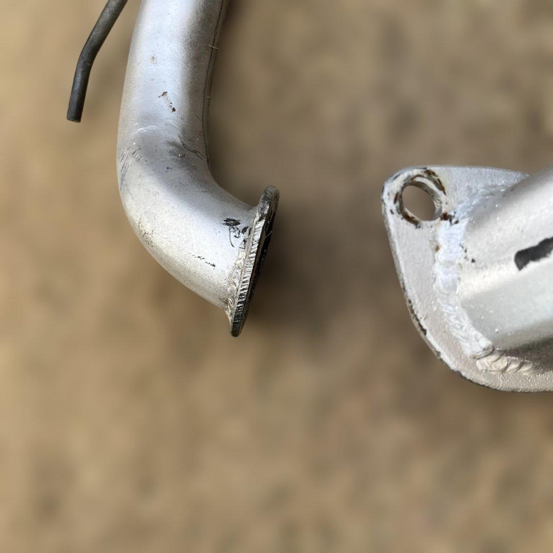 か*か様 【ほぼ未使用】レガシィB4 BL用　ワンオフ直管マフラー リアピース