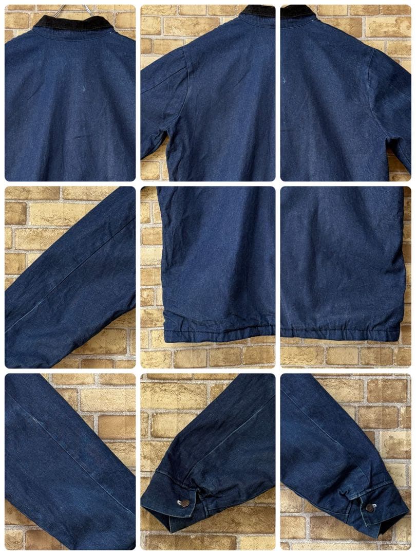 ボブベーカー　メキシコ製　ヴィンテージデニムカバーオール　ビッグシルエットXL.