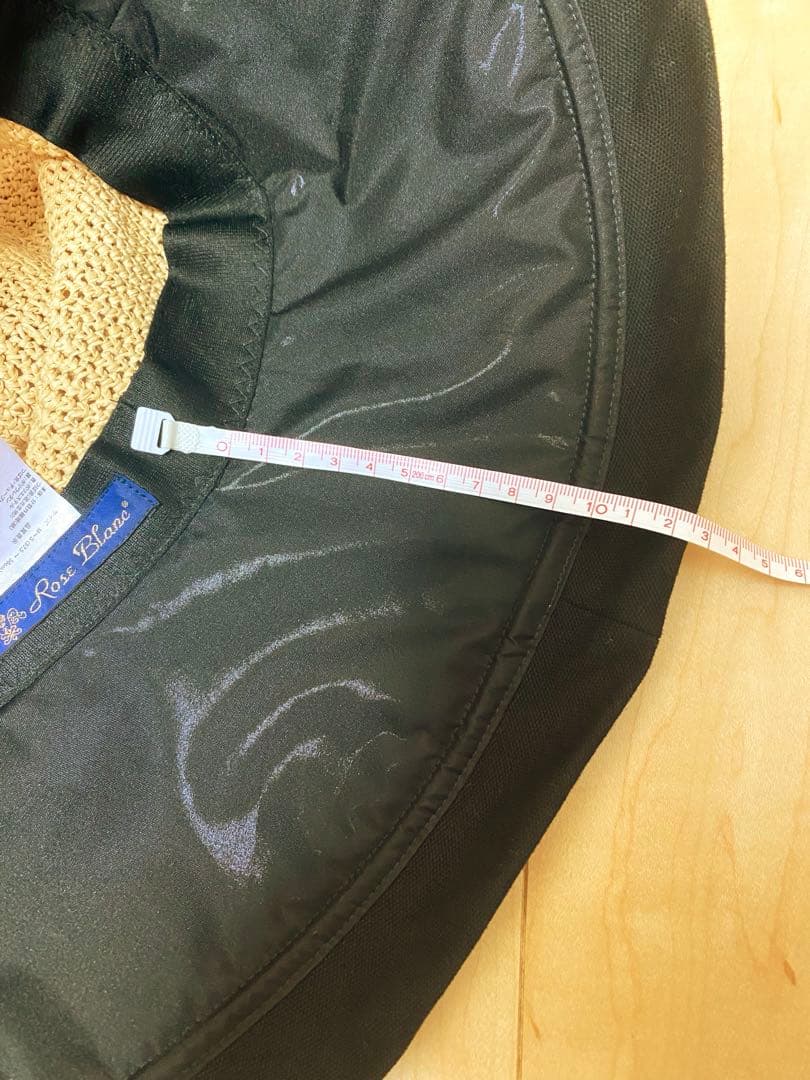 【15%値下げ！】完全遮光100% 芦屋ロサブラン 麦わら帽子