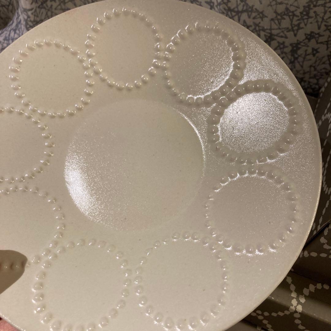 mina perhonen タンバリン　ボウル　プレートセット　ホワイト　皿