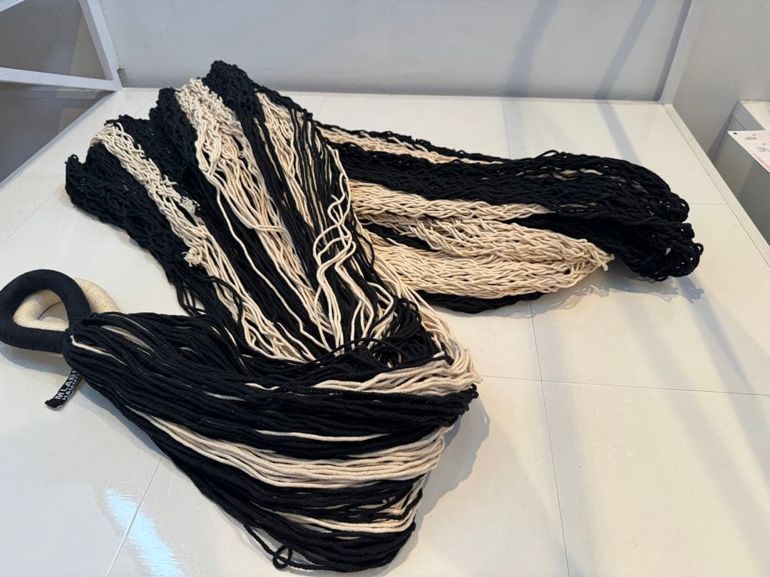 はぎ様　新品　ムラブリハンモック　スタンダード　ブラックアンドホワイト