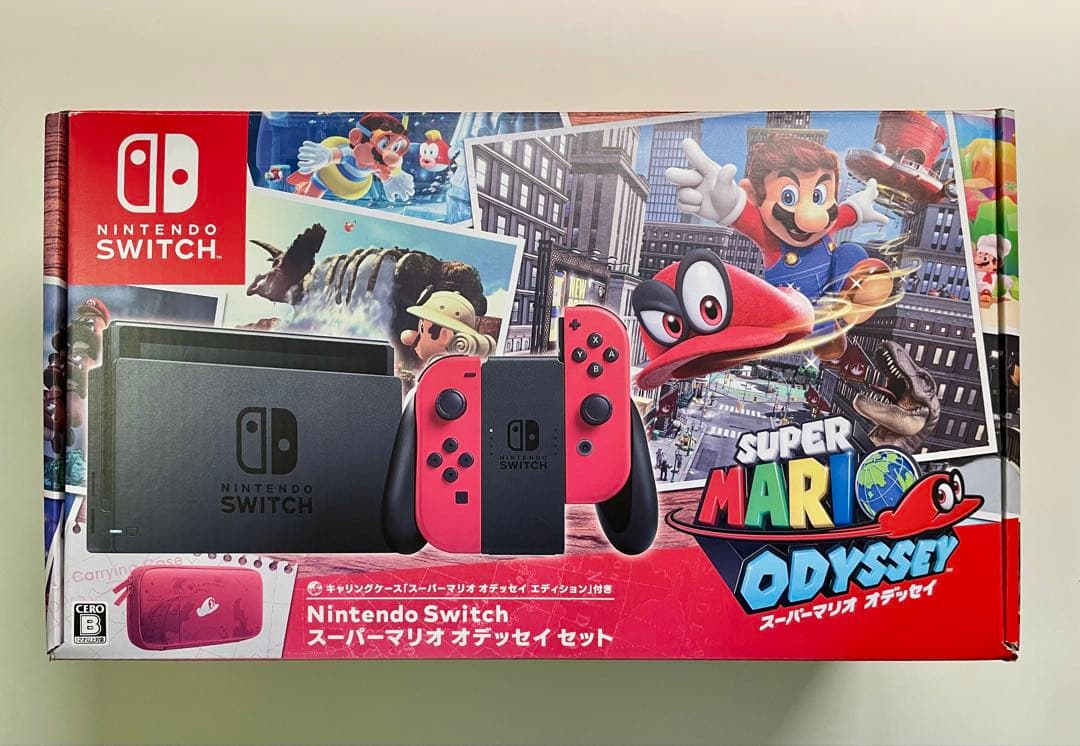 Nintendo Switchスーパーマリオオデッセイセット　ソフト有