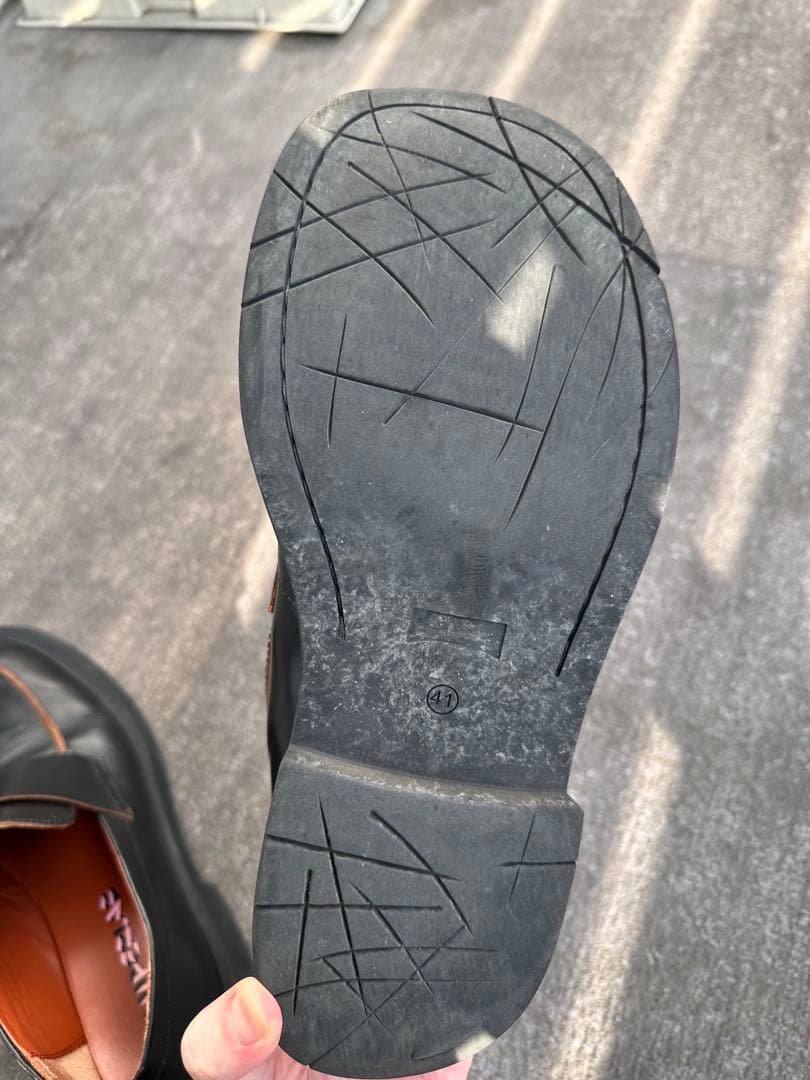 Camper Lab スクエアトゥローファー