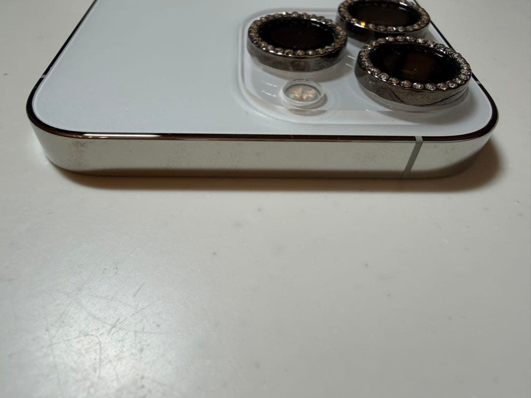 iPhone13pro シルバー　256GB SIMロックなし　ホワイト　美品