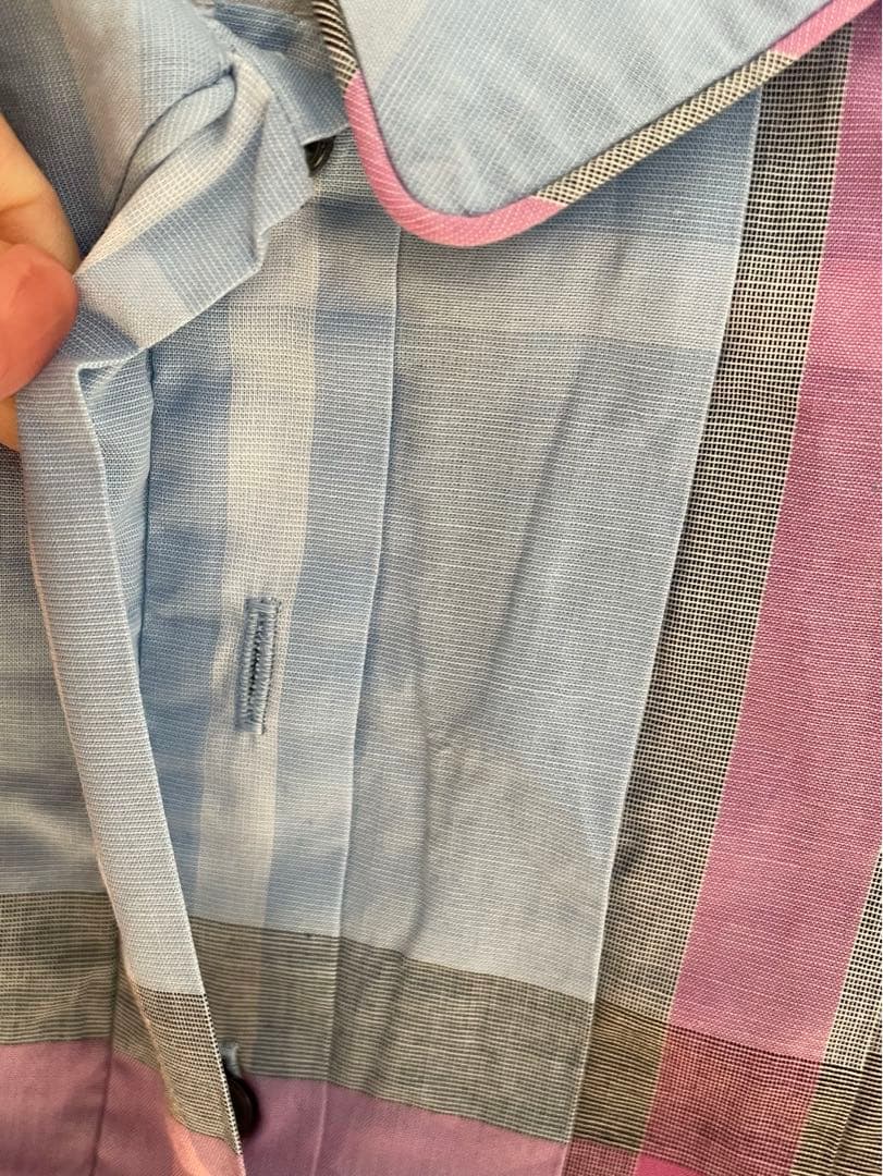 Burberry ブルーチェックワンピース3y=100㎝