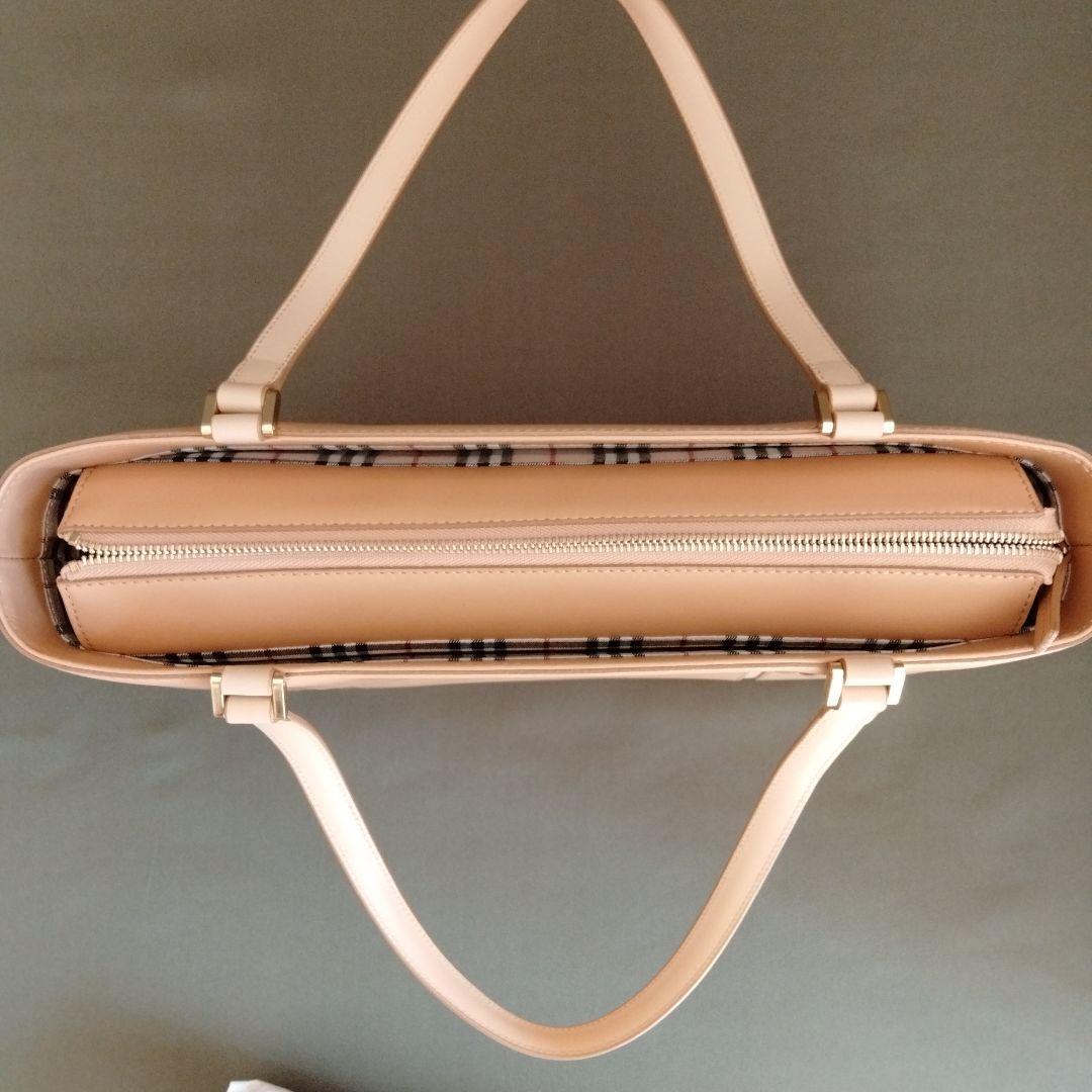 BURBERRY ベージュ トートバッグ