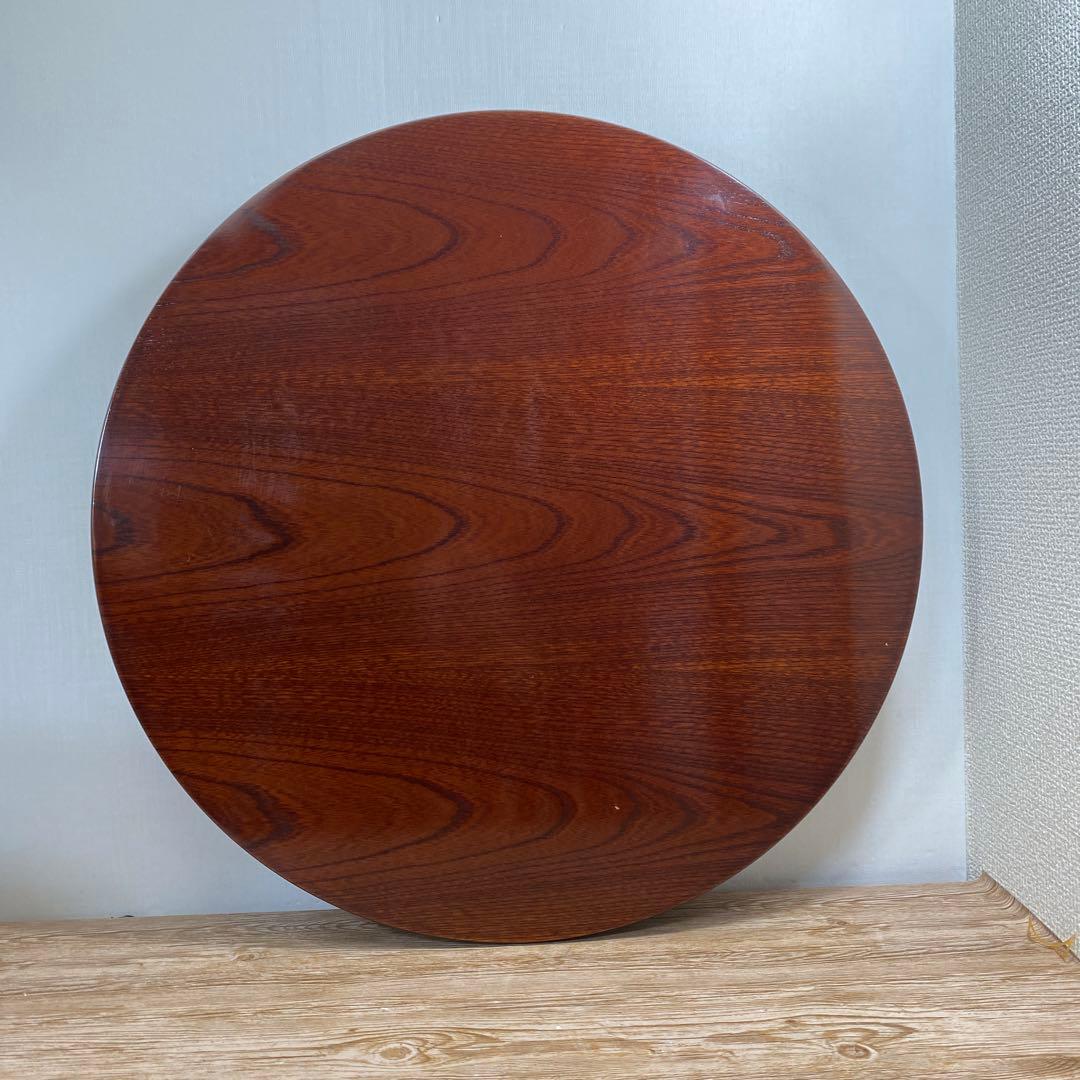 丸型折脚座卓 ちゃぶ台 円卓(美品)