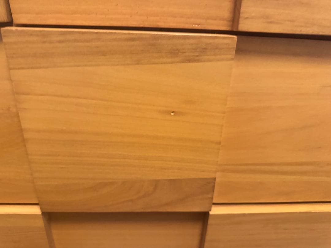 大川家具 チェスト ナチュラル 4段5口 北欧風