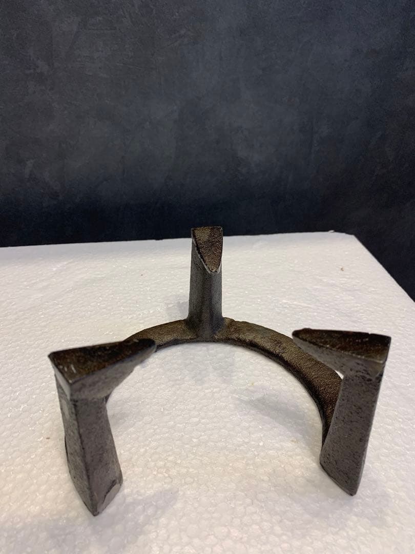 未使用品　茶道具　風炉　黒塗り