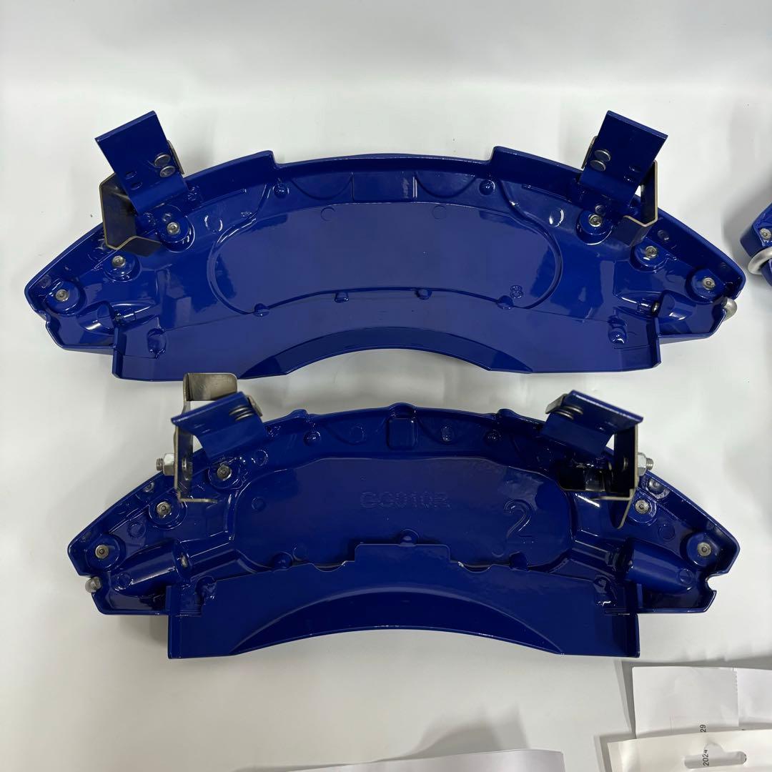 LEXUS RX30系　高耐久金属製　キャリパー　カバー　ディープブルー