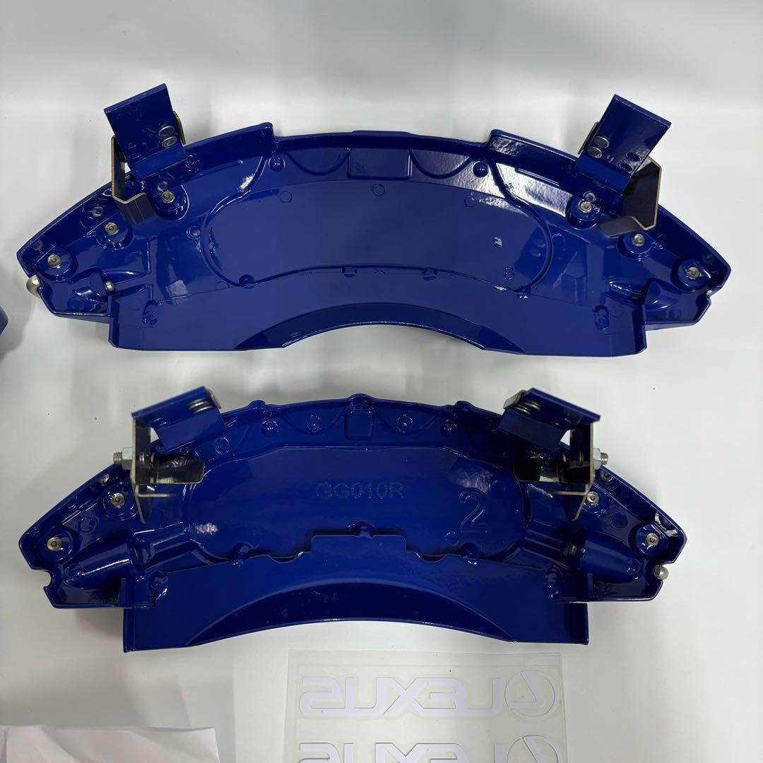 LEXUS RX30系　高耐久金属製　キャリパー　カバー　ディープブルー