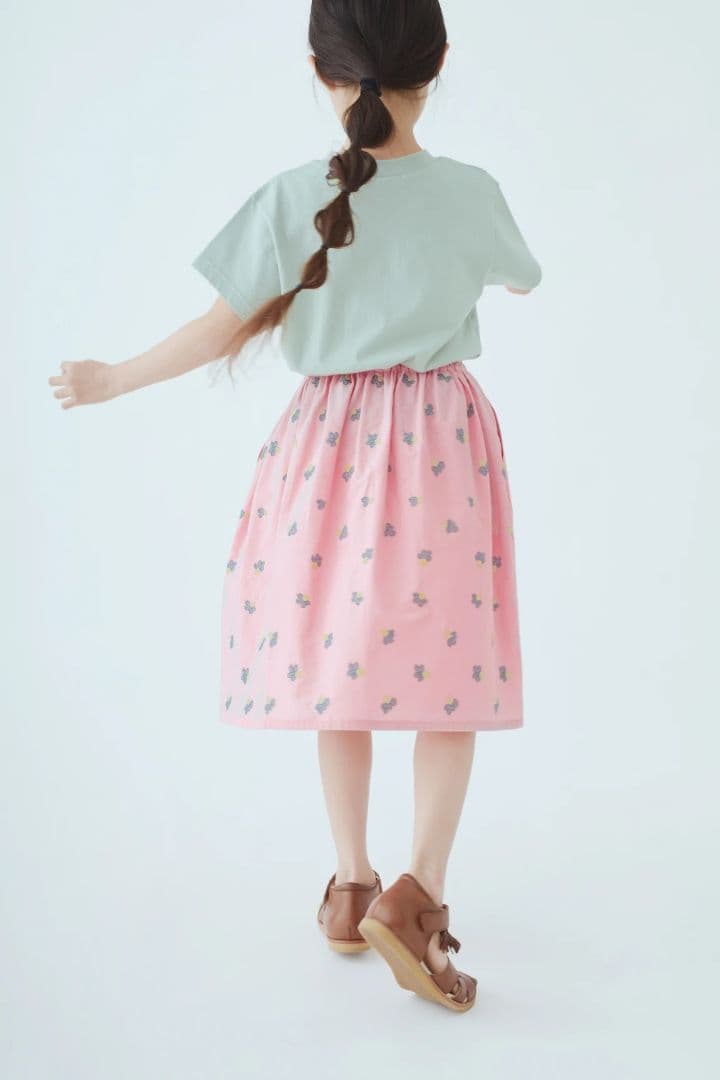 ミナペルホネン　キッズ　light berry スカート