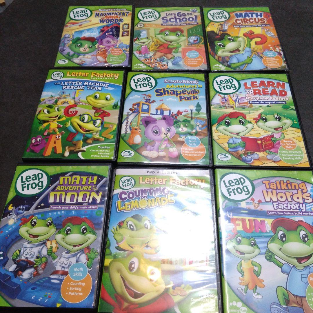 Leap Frog DVD mega pack 9枚