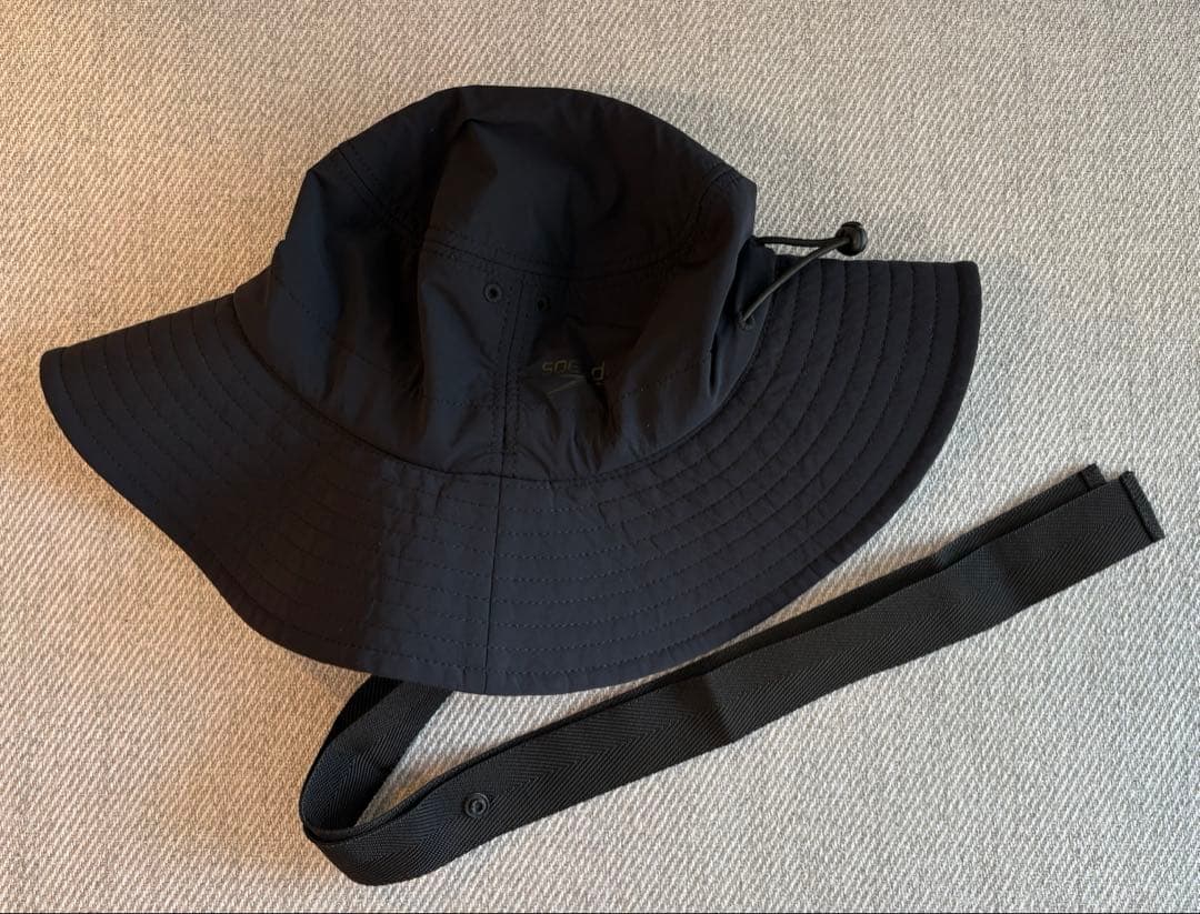 【Speedo×ADAM ET ROPE】アウトドアハット 黒