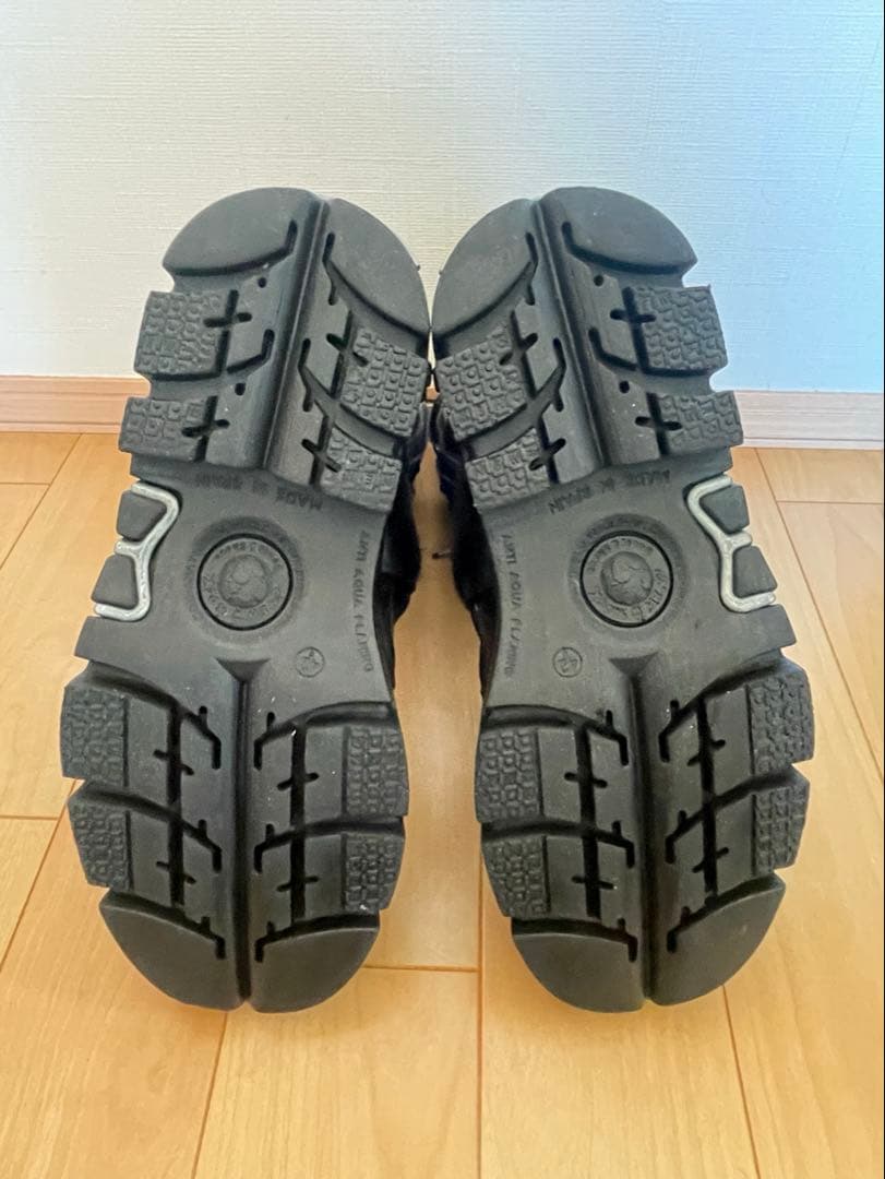 【完品】NEWROCK ファイヤーパターンブーツ サイズ42