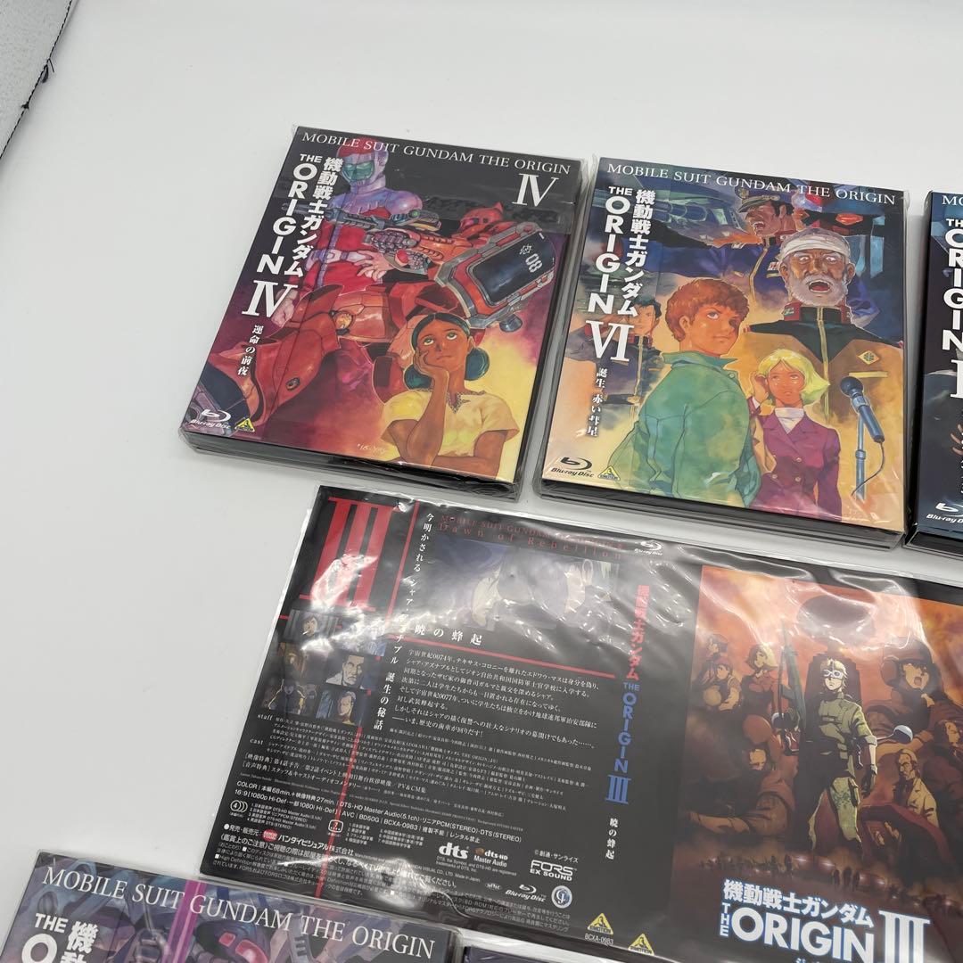 【E10】 機動戦士ガンダム THE ORIGIN Ⅰ、Ⅱ、Ⅲ、Ⅳ、Ⅴ、Ⅵ