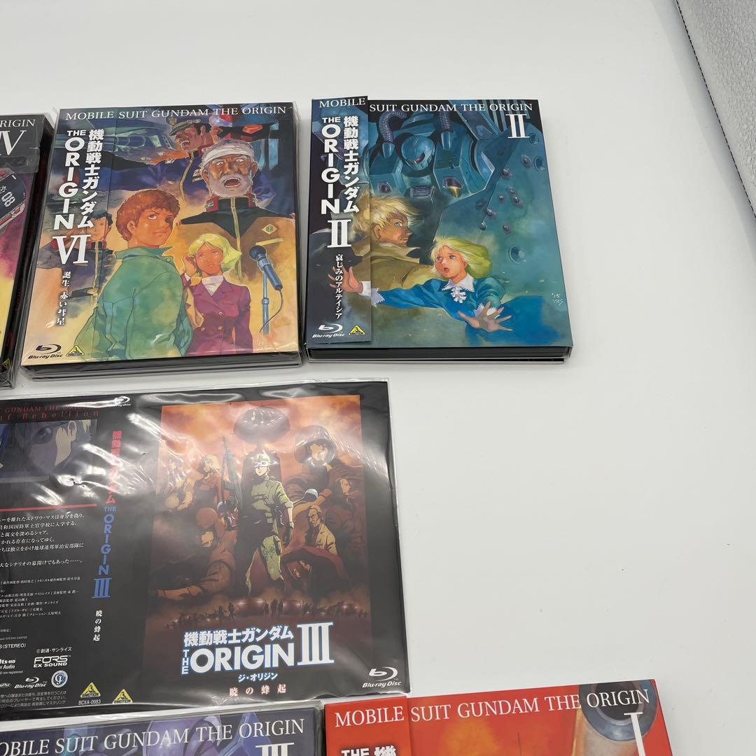 【E10】 機動戦士ガンダム THE ORIGIN Ⅰ、Ⅱ、Ⅲ、Ⅳ、Ⅴ、Ⅵ