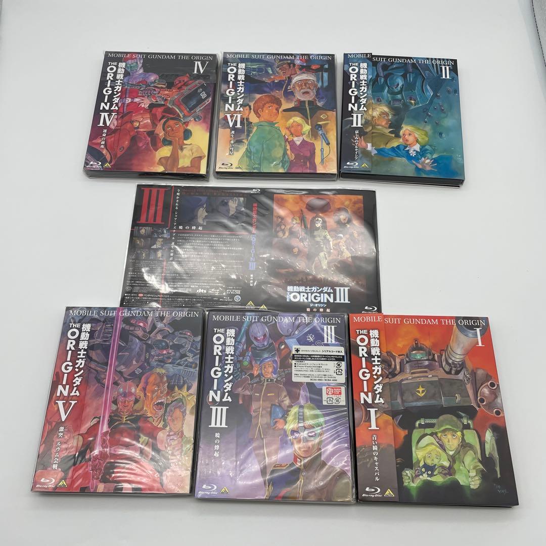 【E10】 機動戦士ガンダム THE ORIGIN Ⅰ、Ⅱ、Ⅲ、Ⅳ、Ⅴ、Ⅵ
