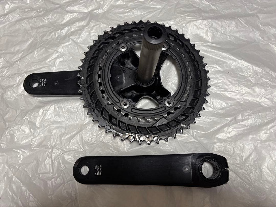 美品Shimano 105 クランクFC-R7100 50-34T 170mm