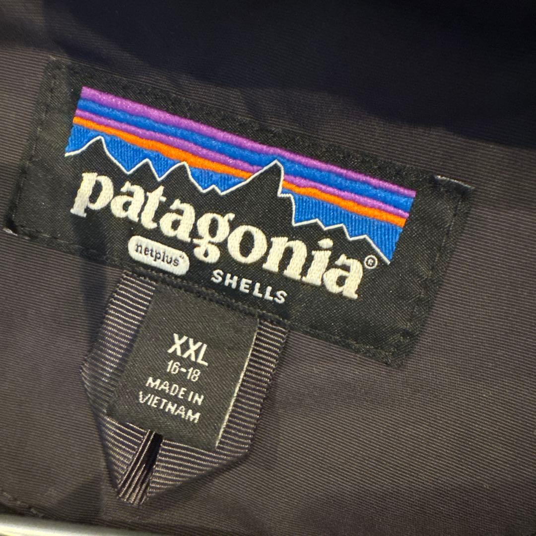 パタゴニア ダウンドリフトパーカ ブラック キッズXXL (レディースMくらい)