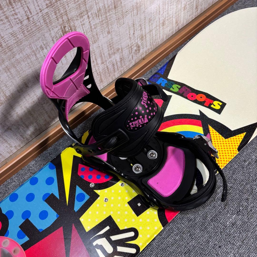 【最終値下げ】【送料無料】SHERBET スノーボードセット