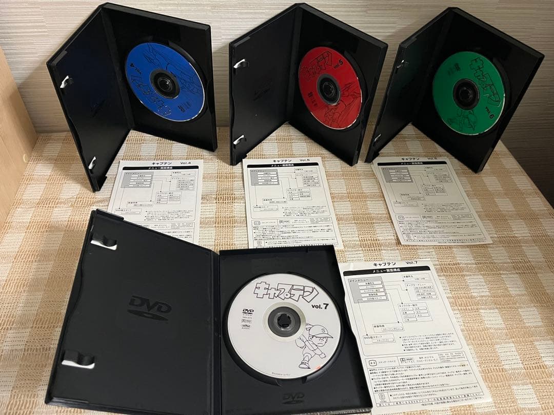 キャプテン 全7巻セット DVD セル版