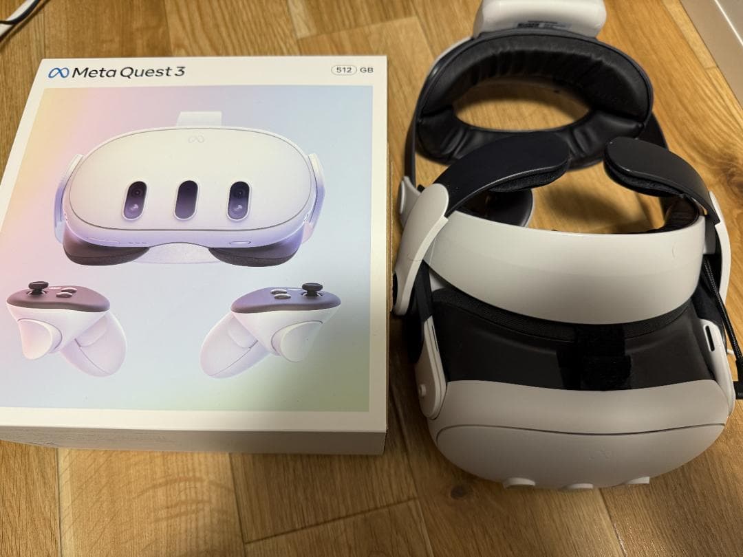  Quest 3 512GB（バッテリーストラップ付き）