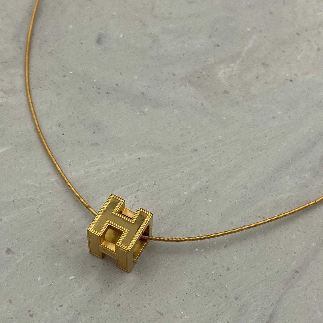 ！美品！　エルメス　キューブH ゴールド　付属品完備　165