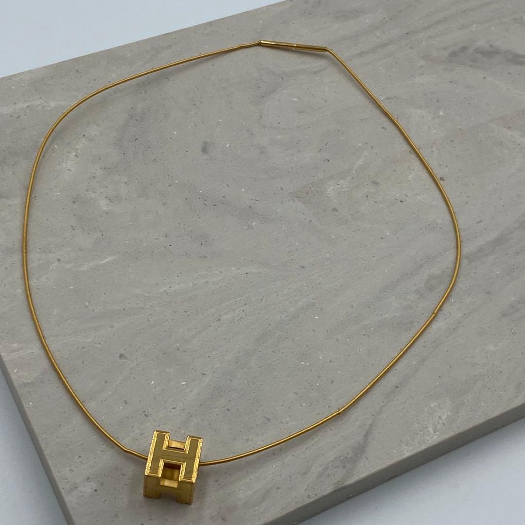 ！美品！　エルメス　キューブH ゴールド　付属品完備　165