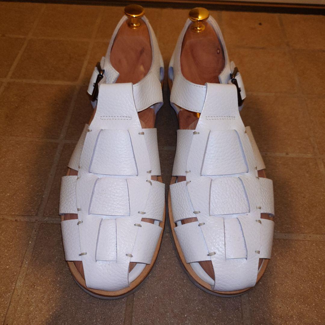 Paraboot　グルカサンダル　シューキーパー付き　ホワイト