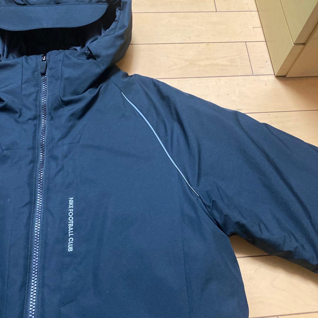 NIKE F.C. ナイキフーディ中綿ベンチコートジャケットSサッカー