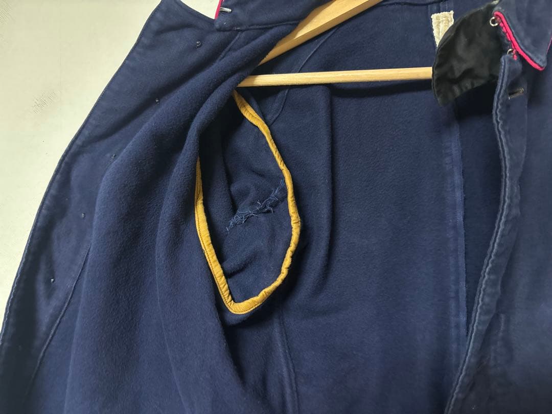 40s ドイツ モールスキン ファイヤーマンジャケット