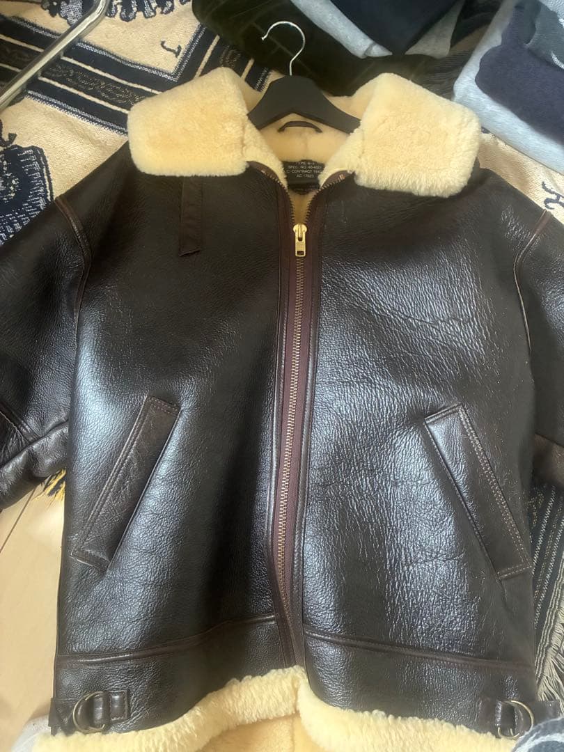 TYPE B-3 フライトジャケット ブラウン