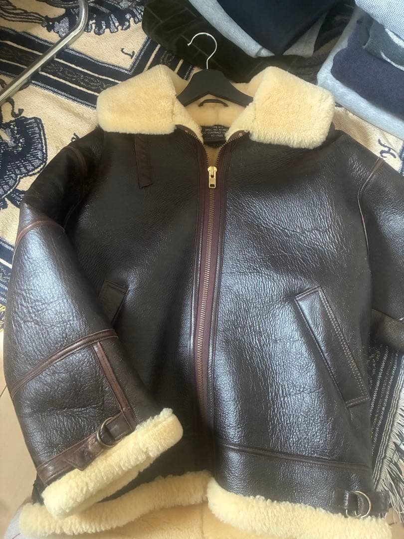 TYPE B-3 フライトジャケット ブラウン