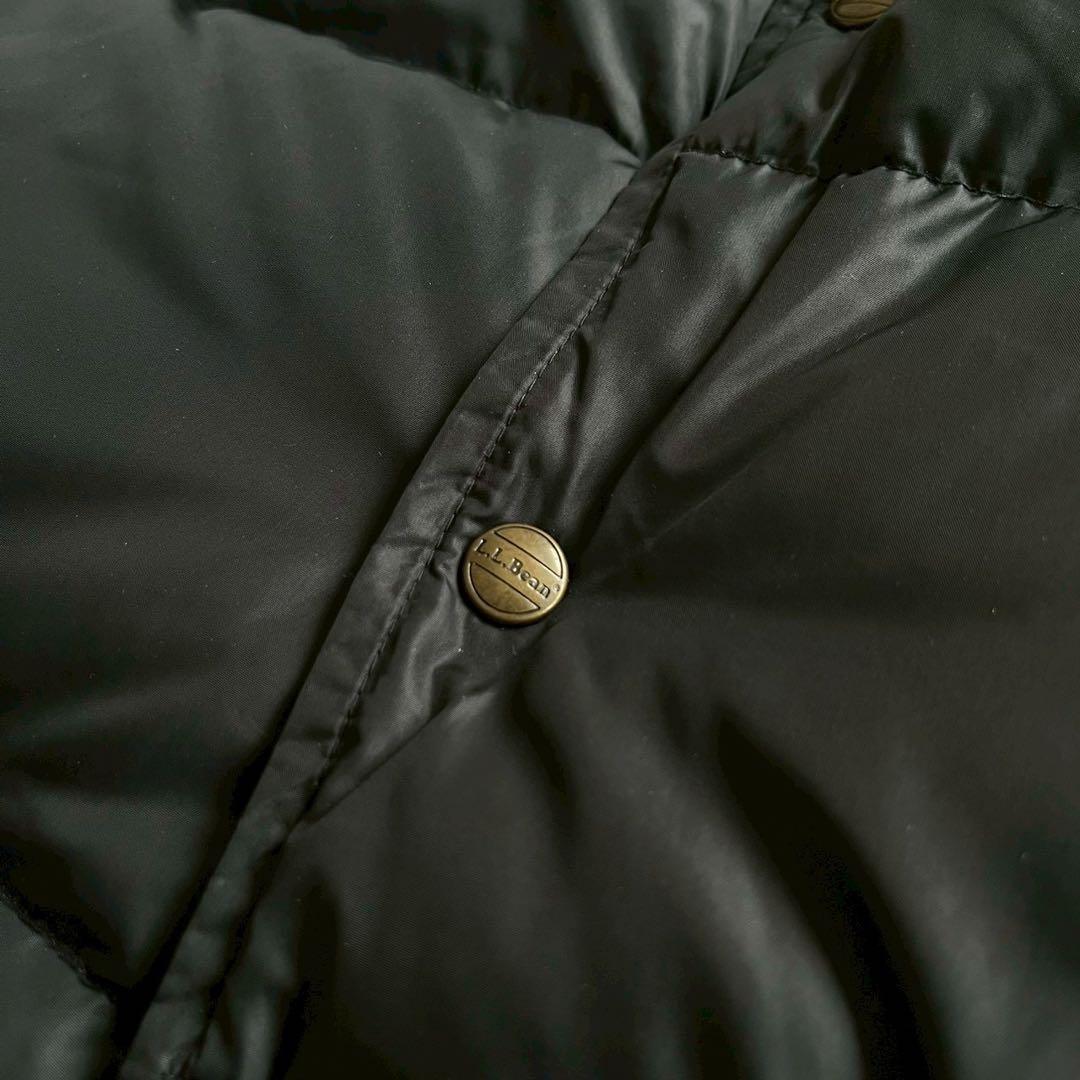 L.L.Bean 90's ダウンベスト パッカブル ブラック M