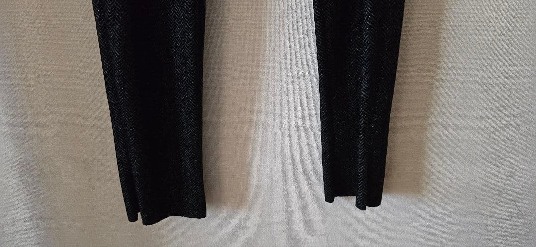 Monty GIORGIO ARMANI 最高級ブラックレーベル 黒パンツ