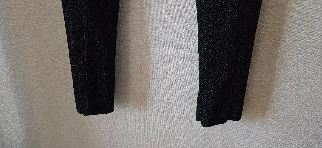 Monty GIORGIO ARMANI 最高級ブラックレーベル 黒パンツ