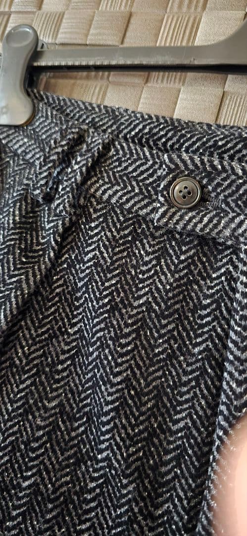 Monty GIORGIO ARMANI 最高級ブラックレーベル 黒パンツ