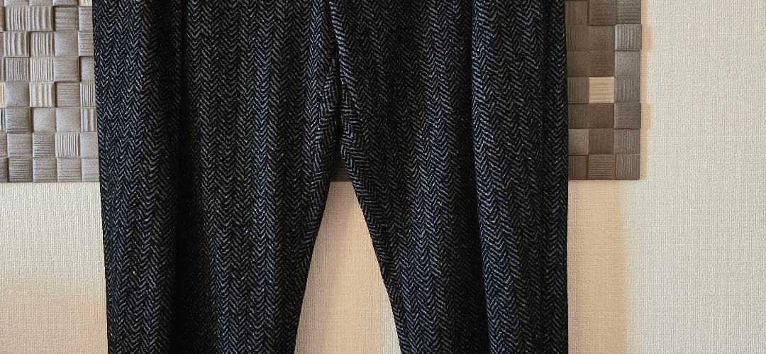 Monty GIORGIO ARMANI 最高級ブラックレーベル 黒パンツ