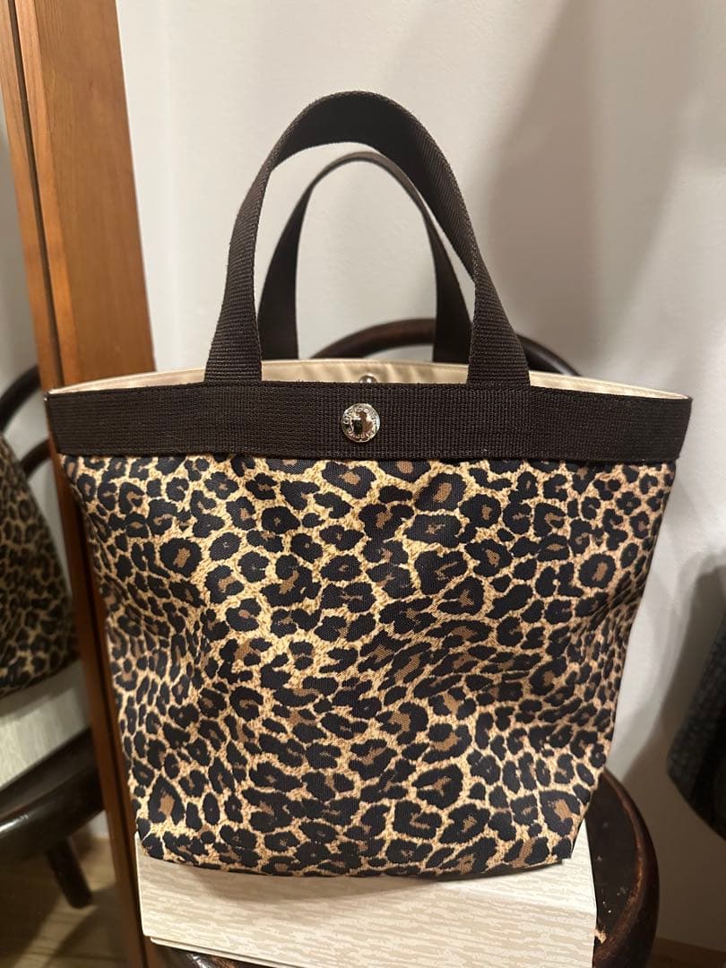 最終価格⭐︎エルベシャプリエ 707F 舟型トートバッグM ナイロン パンサー