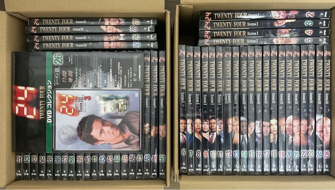 24 DVDコレクション　49巻セット (全50巻中) TWENTY FOUR