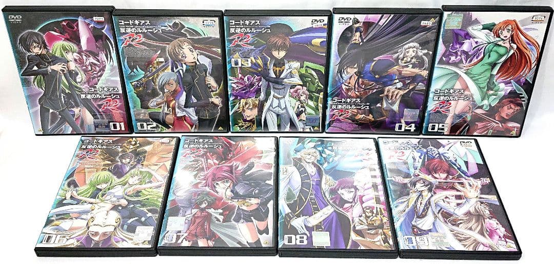 コードギアス【1期+2期+SP+劇場版+亡国のアキト】DVD 全29巻セット