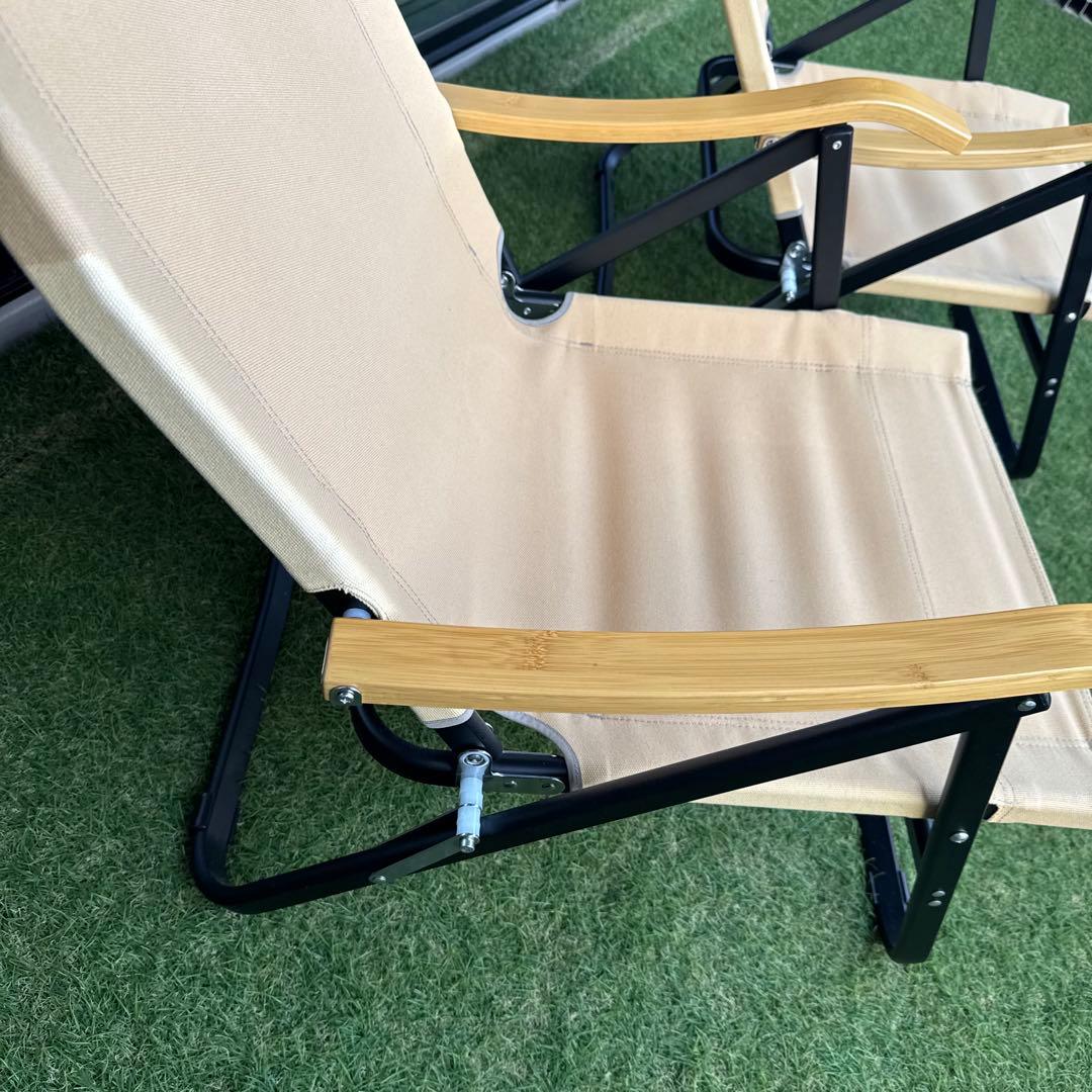 オンウェー コンフォートローチェア2脚セット 専用バッグ、シートカバー付き