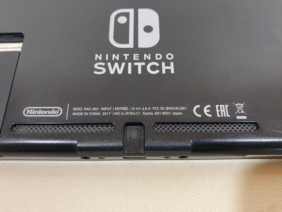 switch 本体　未対策機