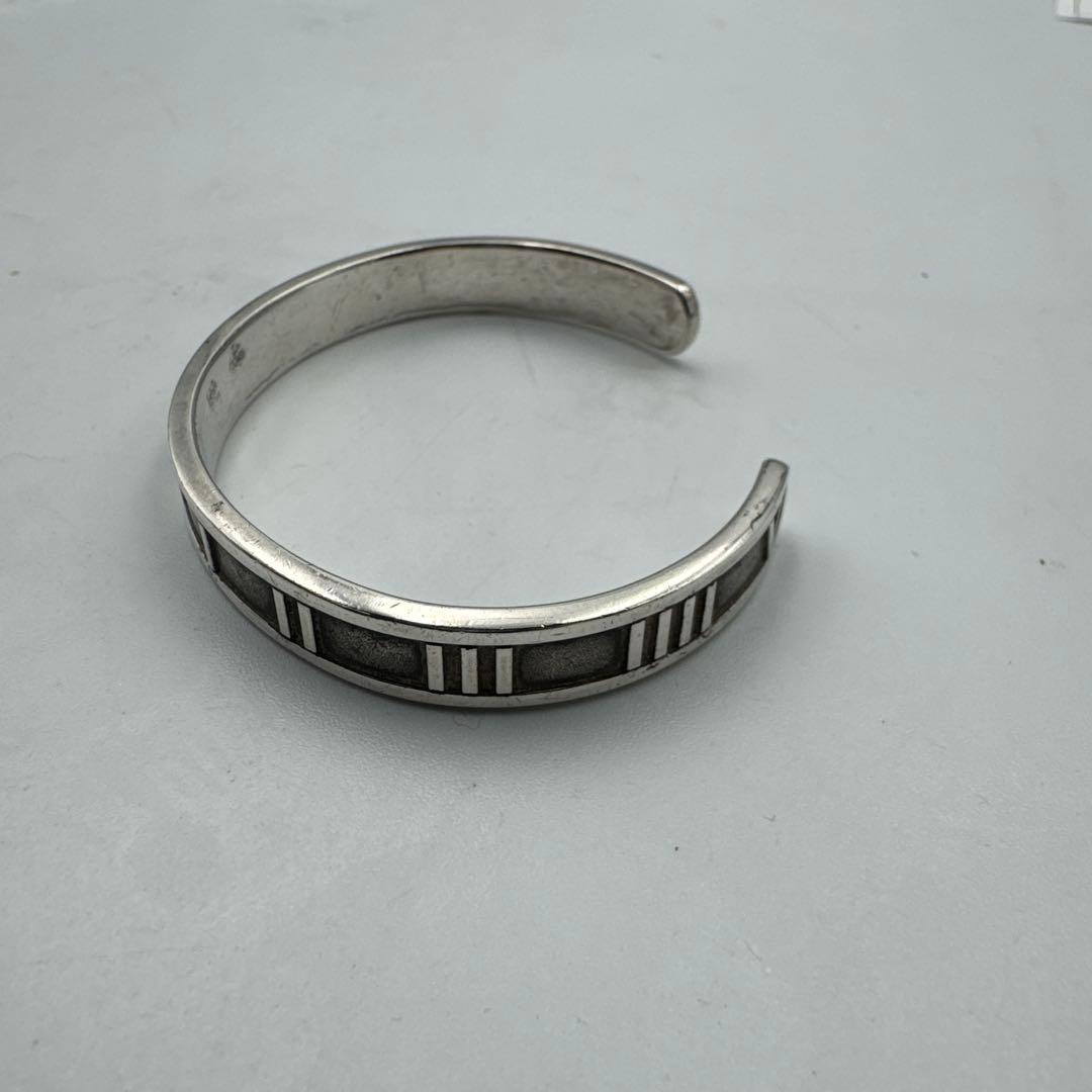 Tiffany & Co. シルバーバングル ローマ数字刻印