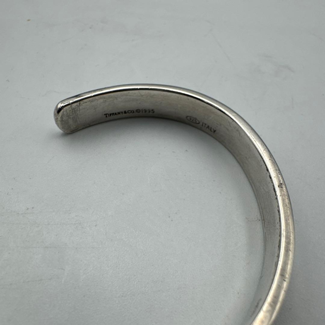 Tiffany & Co. シルバーバングル ローマ数字刻印